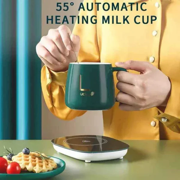 TAZA CALENTADORA CON CABLE USB