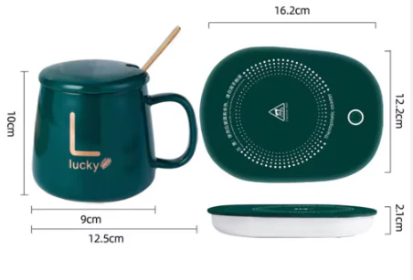 TAZA CALENTADORA CON CABLE USB