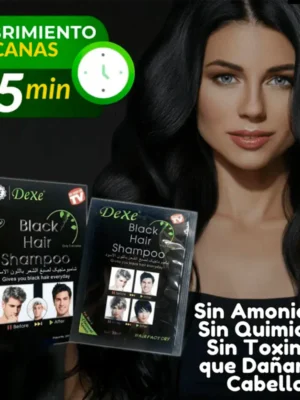SHAMPOO ANTICANAS NEGRO