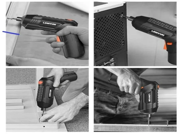 TURBOSCREW™️ - Kit de destornillador eléctrico de 47 piezas