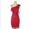 VESTIDO ROJO BRILLOS FIESTA