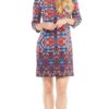 VESTIDO AZUL MANDALAS
