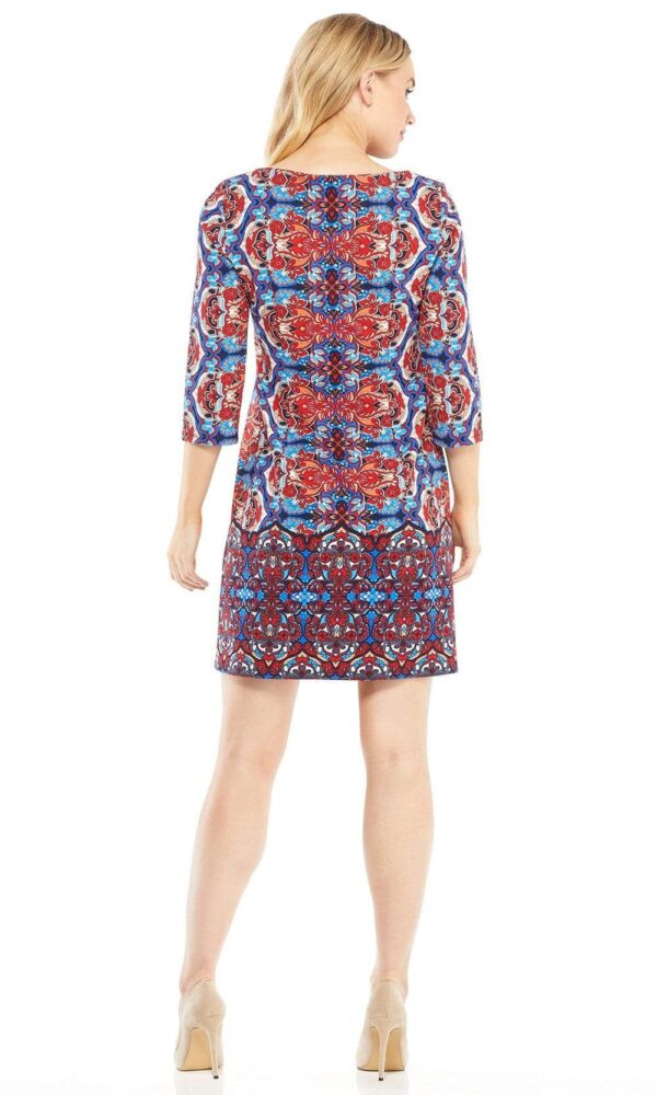 VESTIDO AZUL MANDALAS