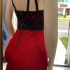 VESTIDO CORTO CON BORDES