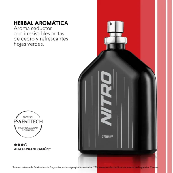 NITRO Colonia para Hombre de Cyzone, 100 ml