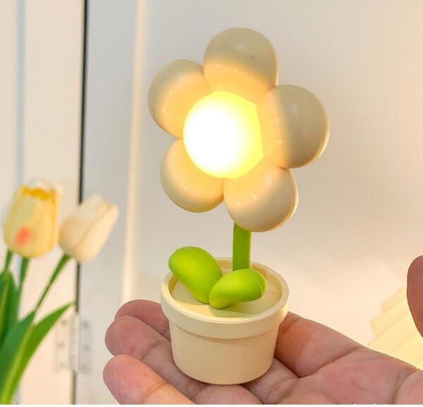 Mini Lampara de Flor