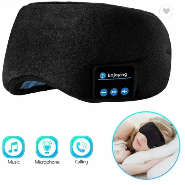 Antifaz para dormir con bluetooth