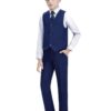 CONJUNTO DE CHALECO PARA NIÑO AZUL NOCHE