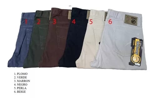 PANTALÓN DRILL CLÁSICO