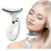 Masajeador facial con luz led