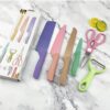 Set cuchillo color pastel