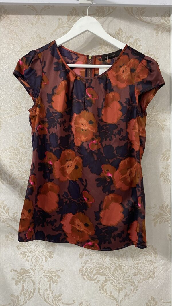 Blusa satinada colores