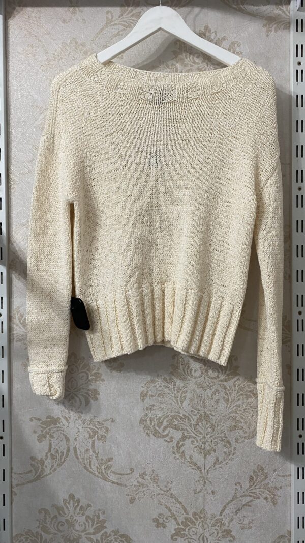 Chompa de hilo beige