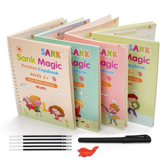 Cuaderno Mágico - Set de 4 cuadernos