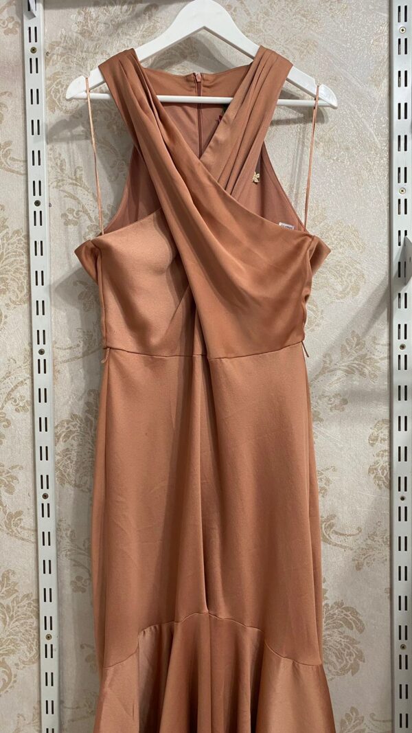 Vestido camel