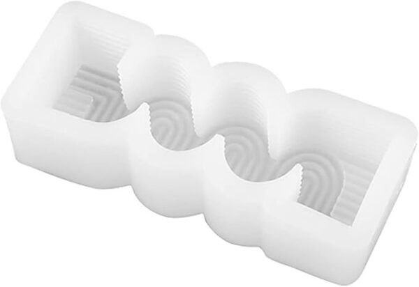 MOLDE DE SILICONA 3D - DISEÑO TIRA LARGA