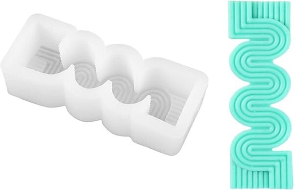 MOLDE DE SILICONA 3D - DISEÑO TIRA LARGA