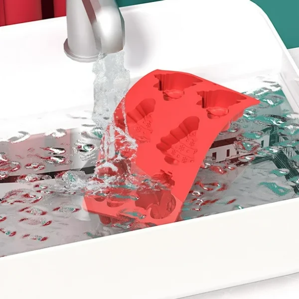 MOLDE DE SILICONA 3D - TEMÁTICA ADORNOS NAVIDEÑOS 1