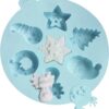 MOLDE DE SILICONA 3D – TEMÁTICA ADORNOS NAVIDEÑOS 2