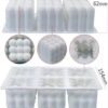 MOLDE DE SILICONA 3D - DISEÑO BURBUJAS X 6