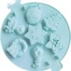 MOLDE DE SILICONA 3D – TEMÁTICA ADORNOS NAVIDEÑOS 2