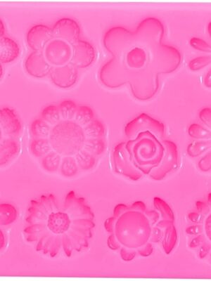 MOLDE 3D - DISEÑO DE FLORES PEQUEÑAS
