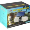 Lámpara Solar Led Con Sensor De Movimiento