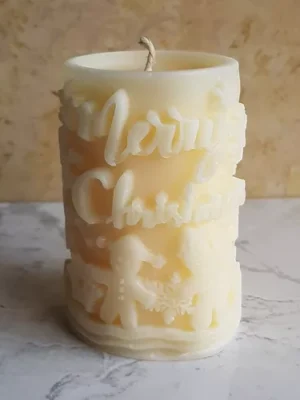 VELAS AROMÁTICAS DECORATIVAS DE NAVIDAD