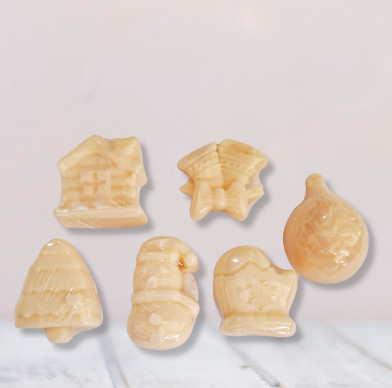 JABONES DE GLICERINA DISEÑOS NAVIDEÑOS