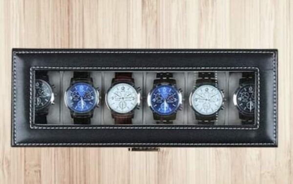 Porta Reloj cuero