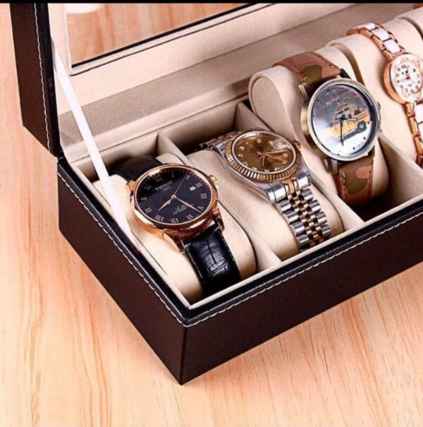 Porta Reloj cuero