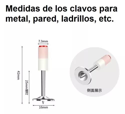CLAVOS FULMINANTES 200 UNDS PARA PISTOLA DE ALTO IMPACTO