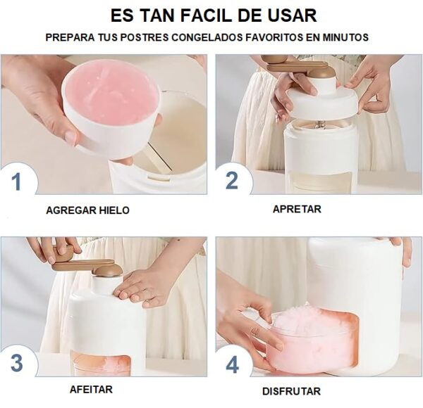 TRITURADOR DE HIELO MANUAL