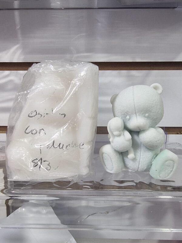 MOLDE SILICONA OSO SENTADITO