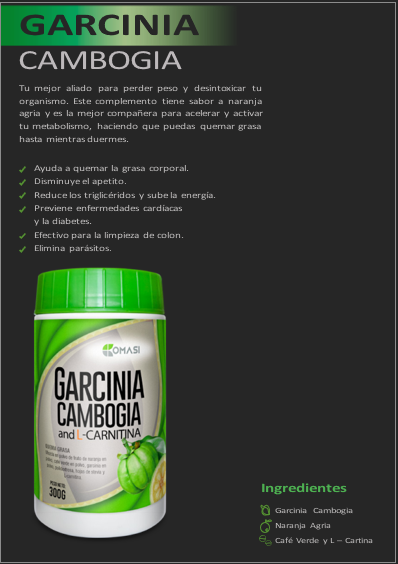 PACK GARCINIA + REGENERIUM COMASI