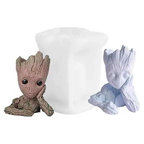 MOLDE DE SILICONA 3D - DISEÑO GROOT