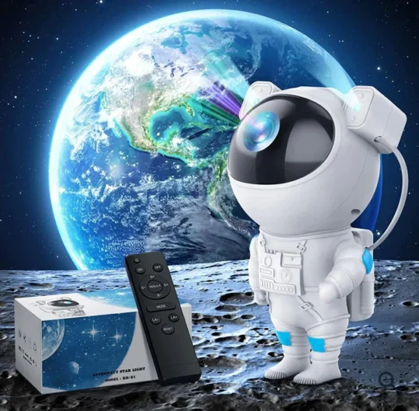 PROYECTOR ASTRONAUTA CON BLUETOOTH