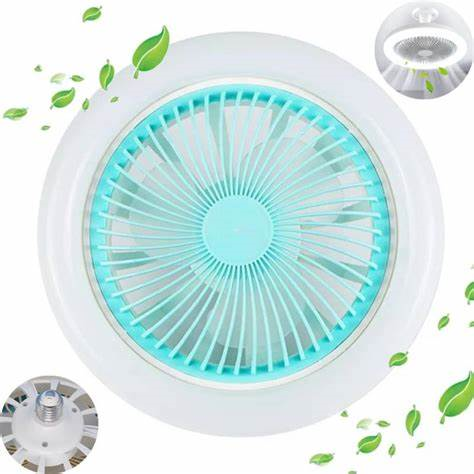 FOCO VENTILADOR 3 en 1, 360° y Aromatizador