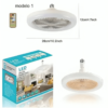FOCO VENTILADOR 3 en 1, 360° y Aromatizador