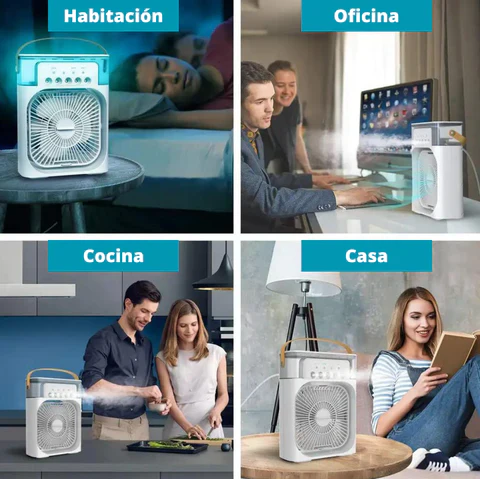 SUPER VENTILADOR 3 EN 1 CON HUMIFICADOR