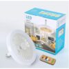 FOCO VENTILADOR 3 en 1, 360° y Aromatizador