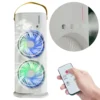 AIRE ACONDICIONADO VENTILADOR INVERTIDO DUAL RGB