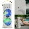 AIRE ACONDICIONADO VENTILADOR INVERTIDO DUAL RGB