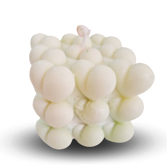 VELAS AROMÁTICAS DISEÑO DE BURBUJAS