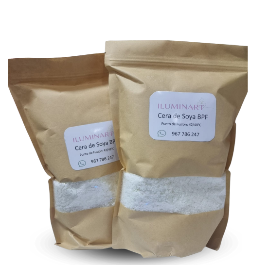 CERA DE SOYA DE BAJO PUNTO DE FUSIÓN X 1KG