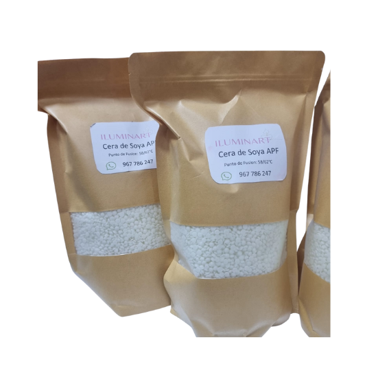 CERA DE SOYA ALTO PUNTO DE FUSIÓN X 1KG