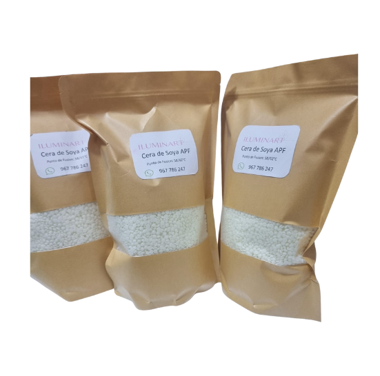 CERA DE SOYA ALTO PUNTO DE FUSIÓN X 1KG