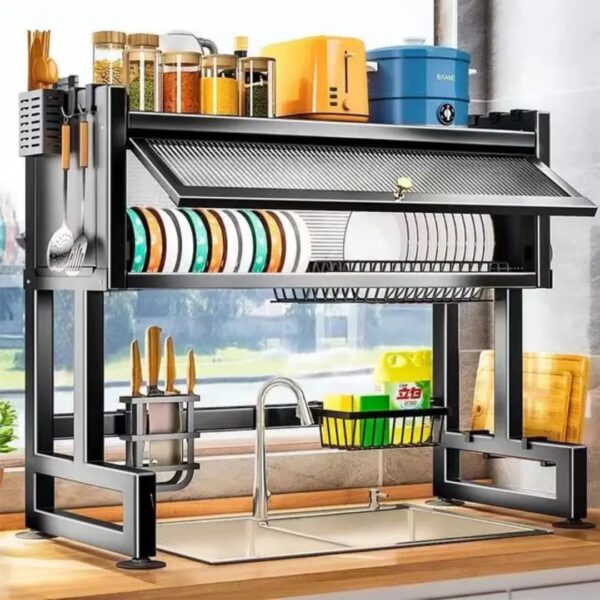 Organizador de Platos con Tapa