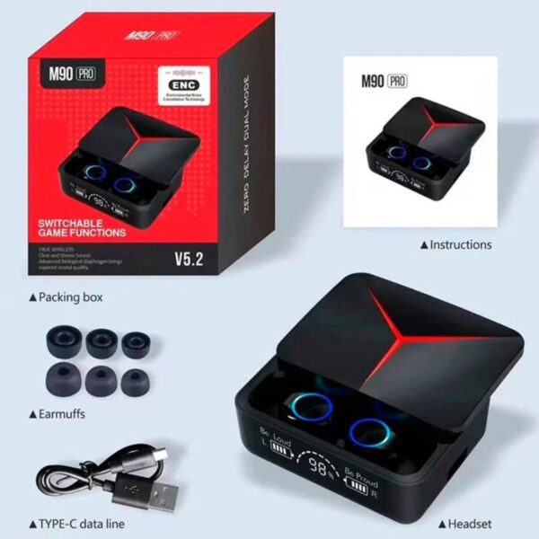 AUDIFONO GAMER M90 PRO