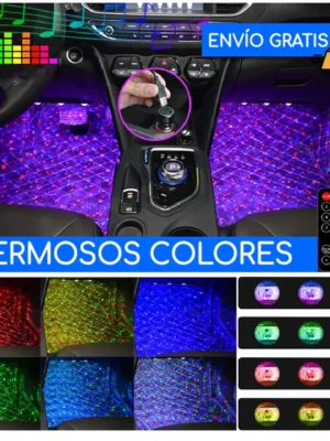 Luces LED interiores para auto